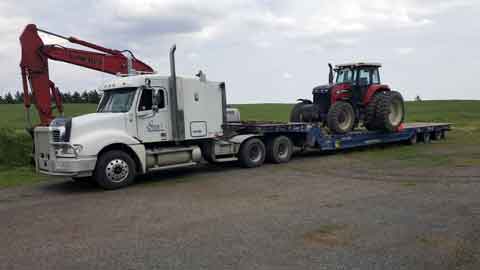 Ag Tractor Hauling
